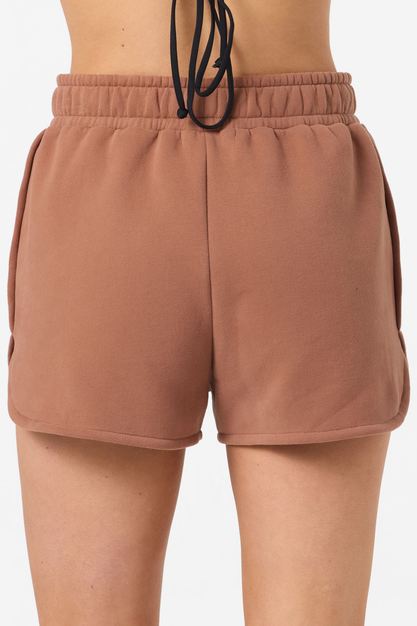 Chore Break Scallop Fleece Lounge Shorts - Carob Brown | O'Neill