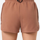 Chore Break Scallop Fleece Lounge Shorts
