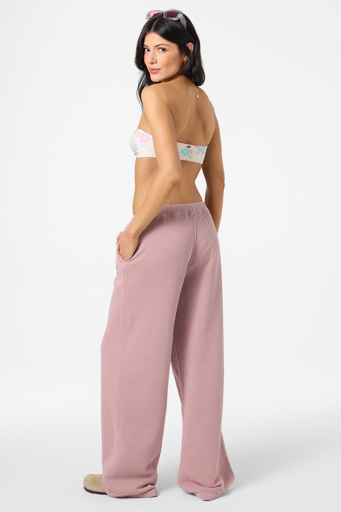 O'Riginals Circle Surfer Vintage Wide Leg Pants - Deauville Mauve
