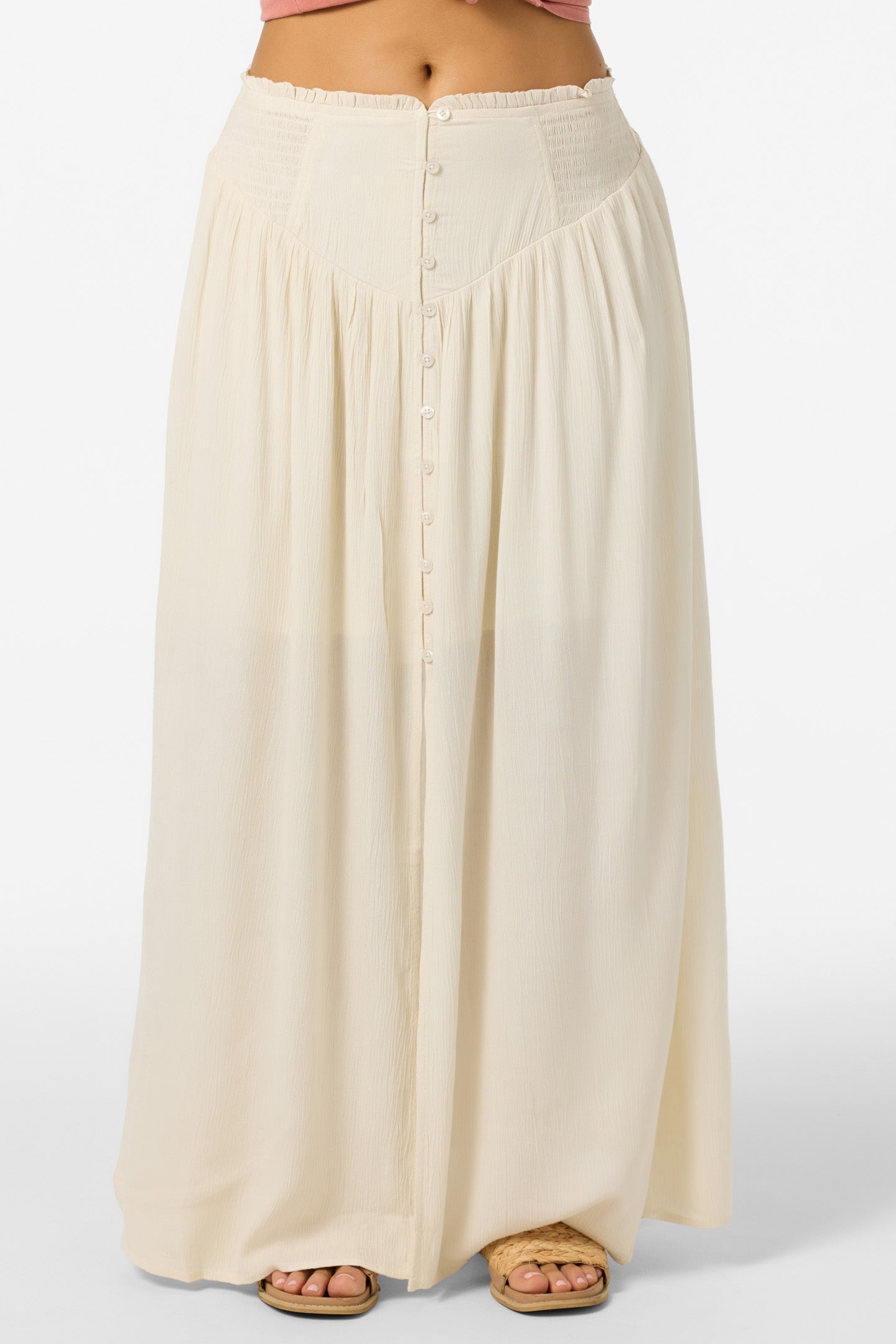 yoli cotton tight skirt オフホワイト Tryston Skirt Midi Skirts - Tapioca | O'Neill