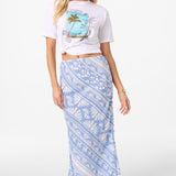Bellamy Abstract Midi Skirt
