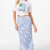 Bellamy Abstract Midi Skirt - Azurine | O'Neill