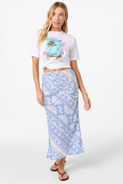 Bellamy Abstract Skirt Midi Skirts - Azurine | O'Neill