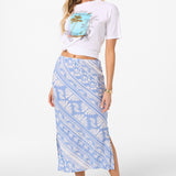 Bellamy Abstract Midi Skirt