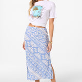 Bellamy Abstract Midi Skirt - Azurine | O'Neill