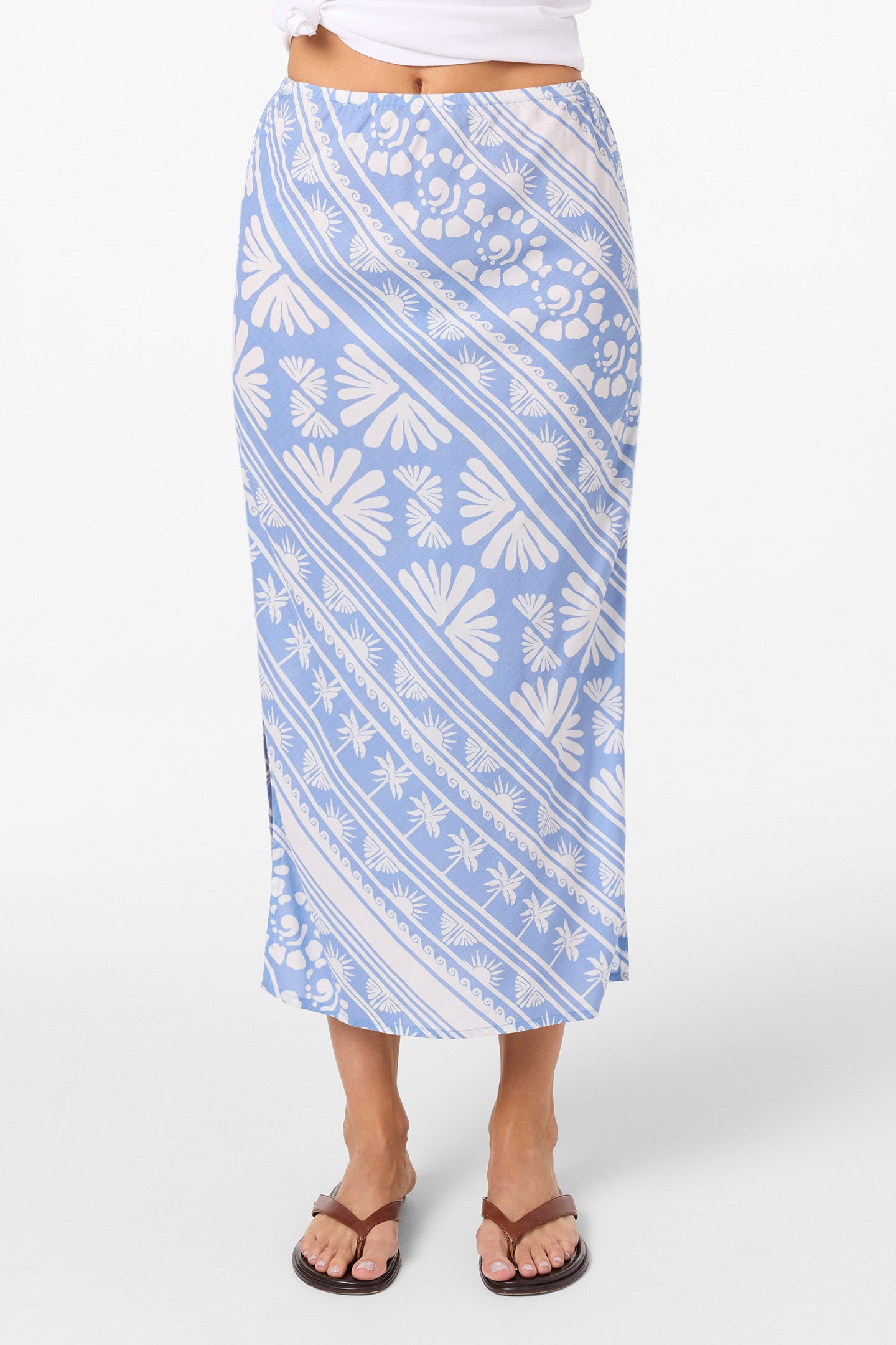 Bellamy Abstract Midi Skirt - Azurine | O'Neill