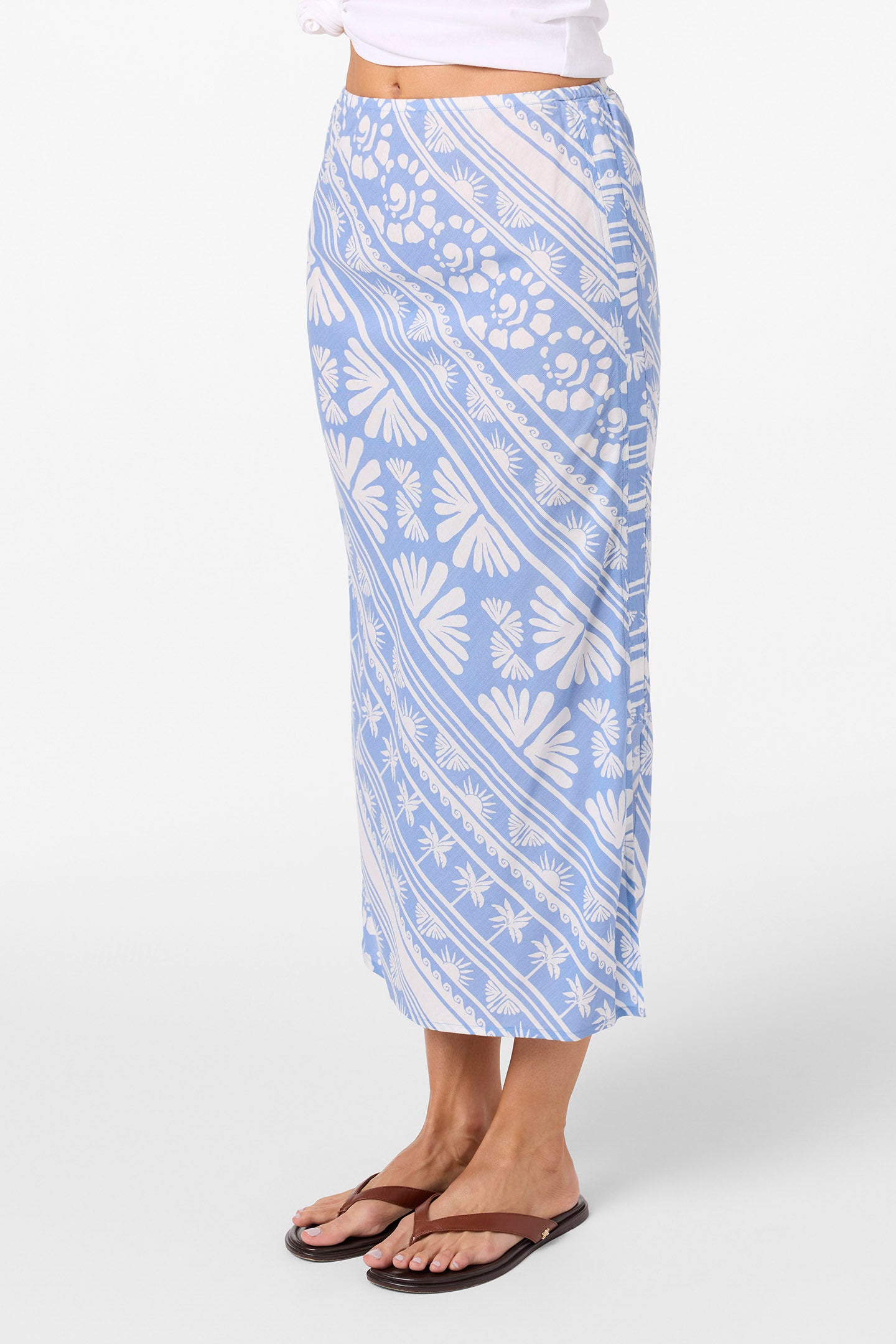 Bellamy Abstract Midi Skirt - Azurine | O'Neill
