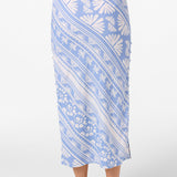 Bellamy Abstract Midi Skirt