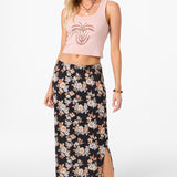 Bellamy Bali Floral Midi Skirt