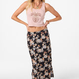 Bellamy Bali Floral Midi Skirt