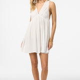 Saltwater Solids Teddy Mini Cover-Up Dress