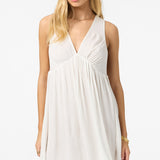 Saltwater Solids Teddy Mini Cover-Up Dress