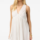 Saltwater Solids Teddy Mini Cover-Up Dress