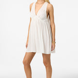 Saltwater Solids Teddy Mini Cover-Up Dress