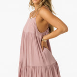 Saltwater Solids Rilee Mini Cover-Up Dress - Orchid | O'Neill