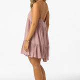 Saltwater Solids Rilee Mini Cover-Up Dress - Orchid | O'Neill