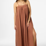 Saltwater Solids Sai Maxi Cover-Up Dress