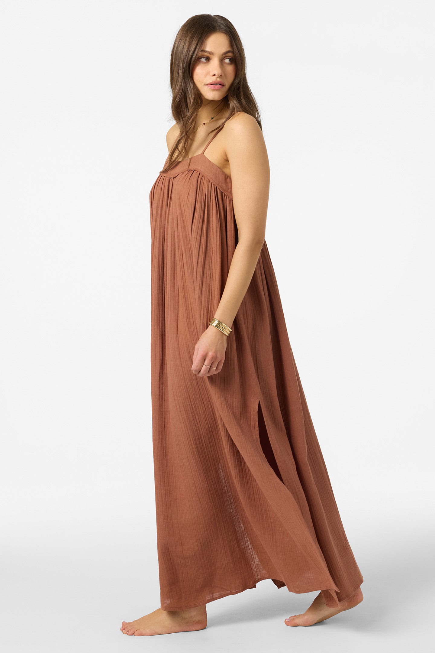 beige cover up dress Nae73 Elegante Cover Up Beach Dress main image 0