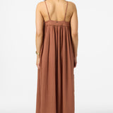 Saltwater Solids Sai Maxi Cover-Up Dress