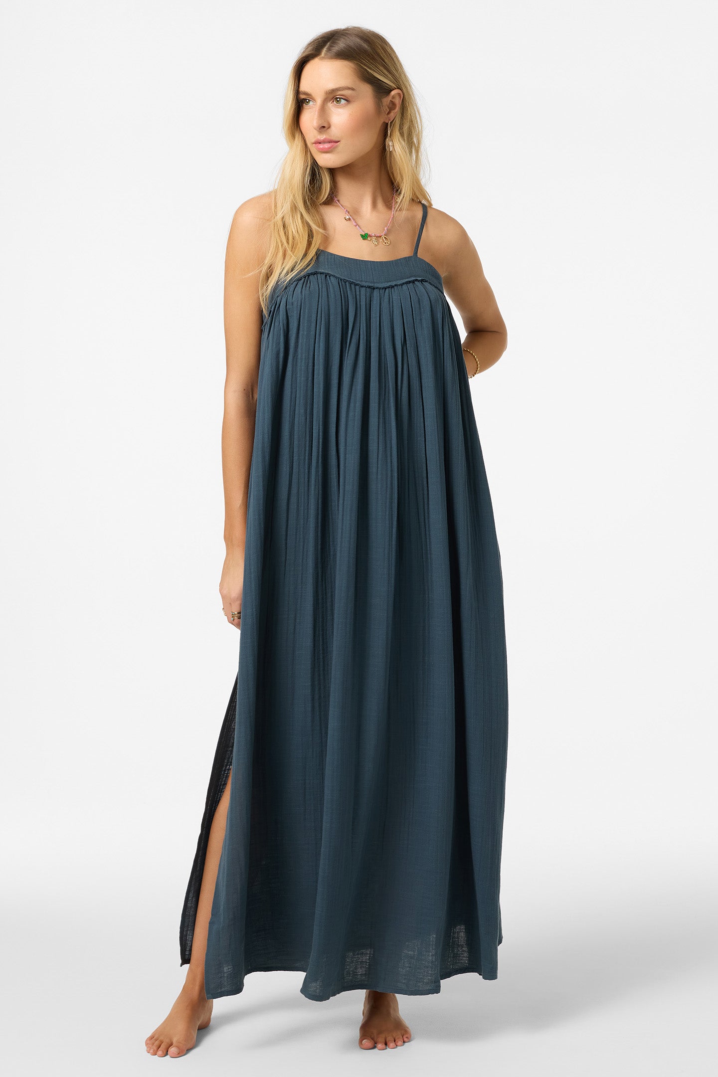 maxi dress cover ups L'AGENCE Sara Cover-Up in Brown Multi Patch Leopard up blends style and ease for a perfect addition to a beach day and warm Gold Mesh Knit Cover Up