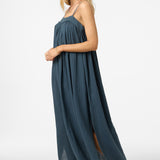 Saltwater Solids Sai Maxi Cover-Up Dress