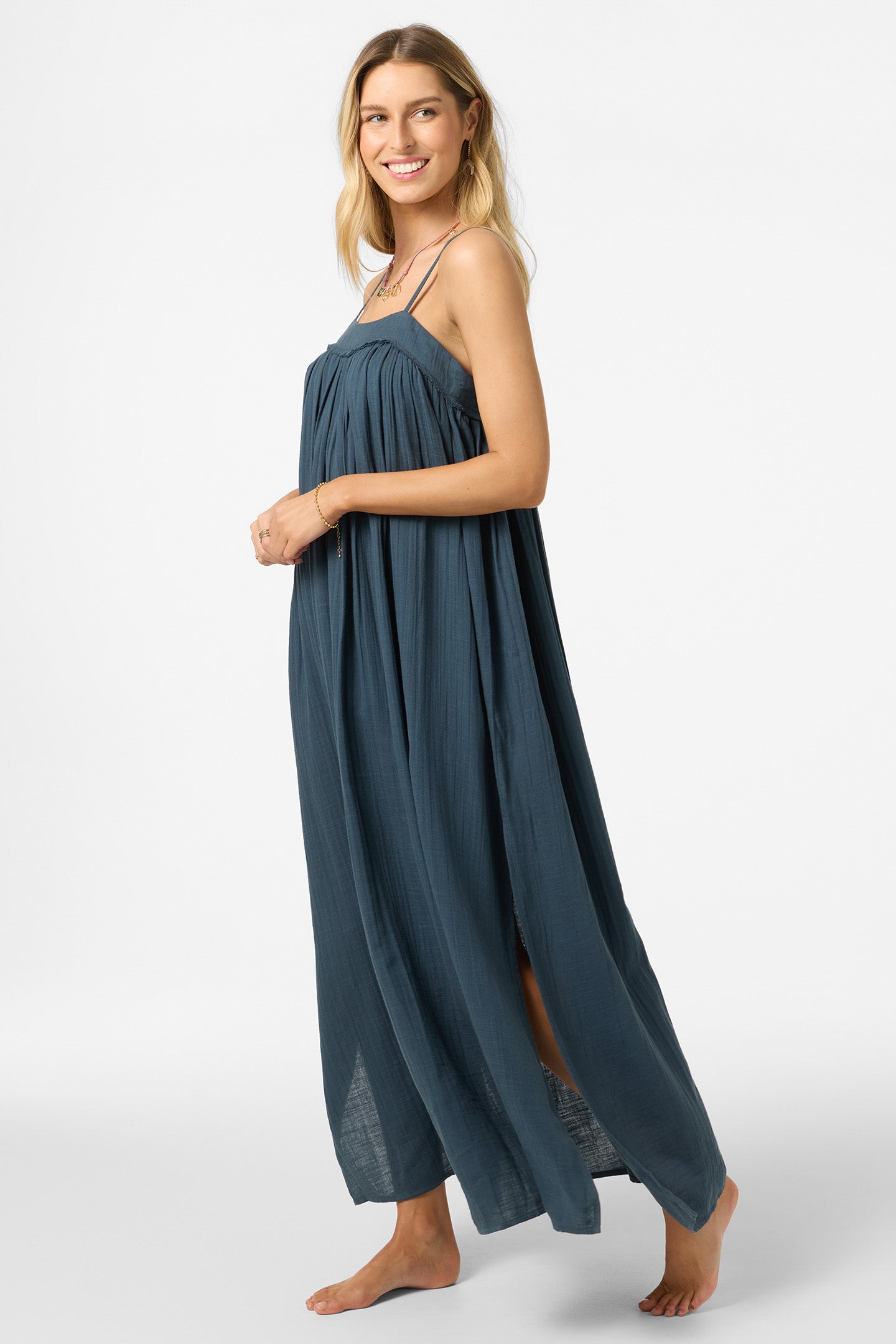 long coverup dress Beach Cover Up| x JOJO Relaxing Cover-Up Maxi Dress - Beige