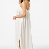 Saltwater Solids Sai Maxi Cover-Up Dress