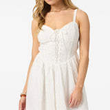 Camden Embroidered Mini Dress - White | O'Neill