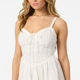 Camden Embroidered Mini Dress - White | O'Neill