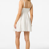Camden Embroidered Mini Dress - White | O'Neill