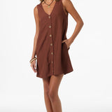 Sanders Mini Dress - Coconut Brown | O'Neill