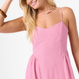 Linden Solid Dress Midi Dress - Cashmere Rose | O'Neill