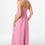 Linden Solid Dress Midi Dress - Cashmere Rose | O'Neill