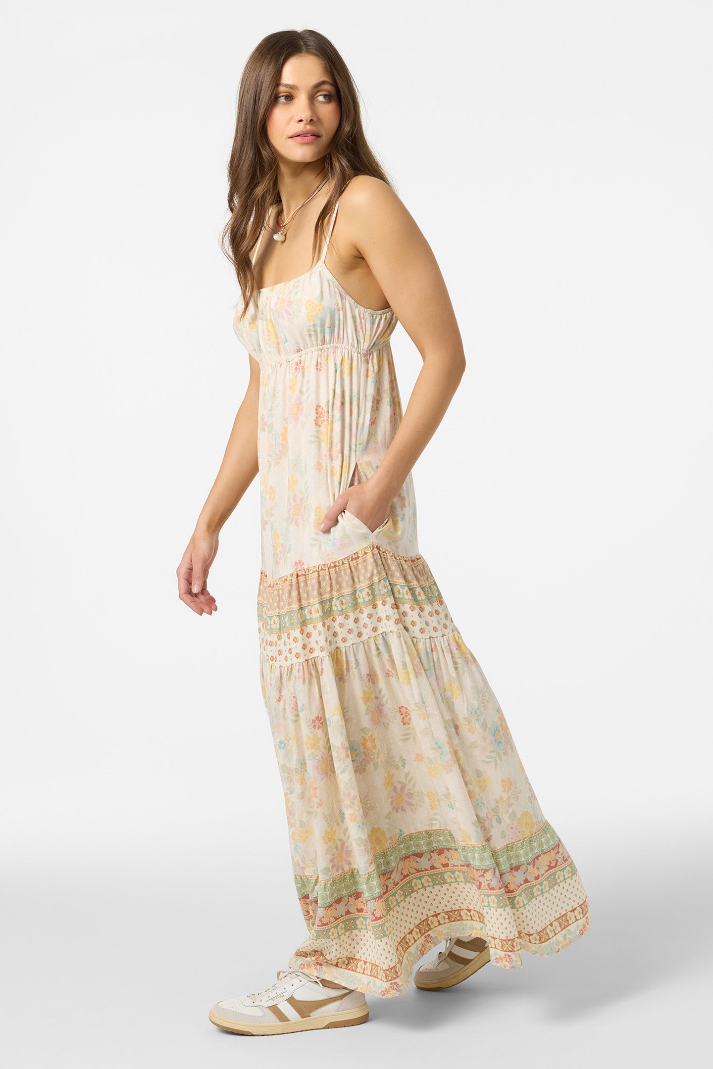 O'Neill Women's Lillie Maxi Dress Tapioca / XS