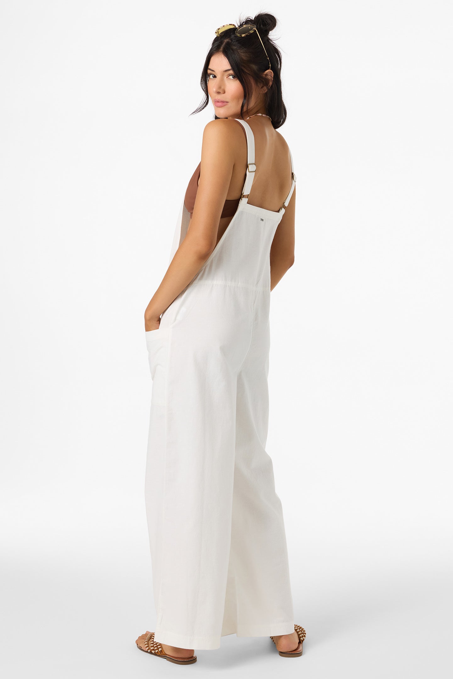 O'Neill Women's Summerlin Jumper 2 in White, Size XS, Linen