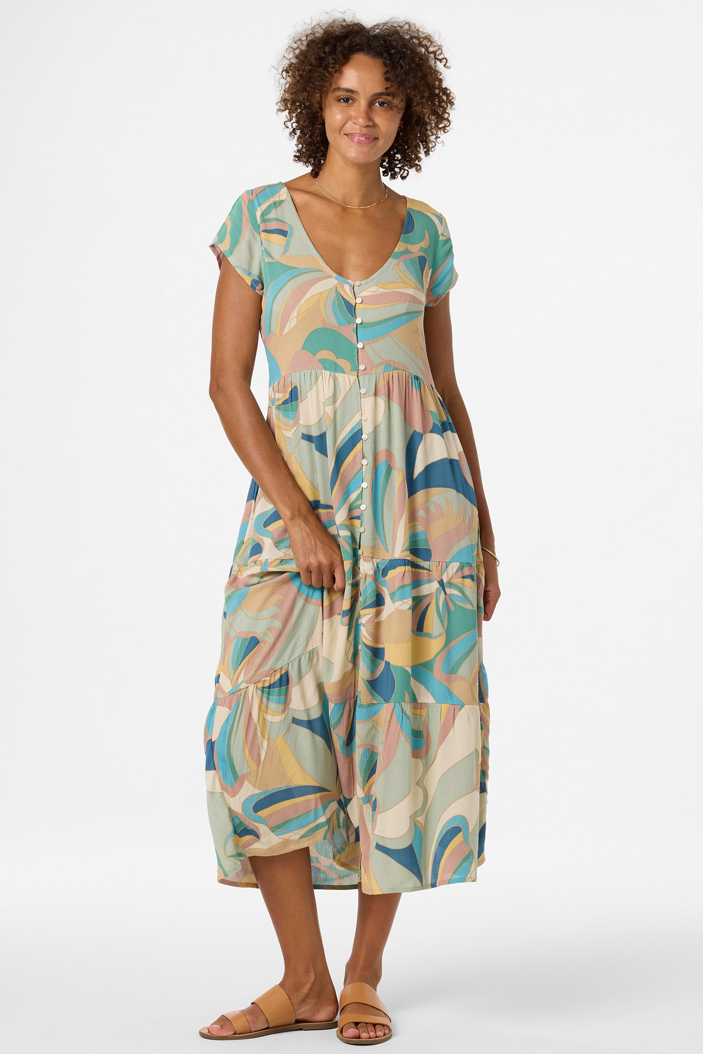 O'Neill Women's Zygrid Butterfly Dress - Desert Sage