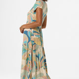 Zygrid Butterfly Midi Dress