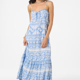 Tasmin Abstract Midi Dress