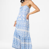 Tasmin Abstract Midi Dress