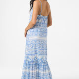 Tasmin Abstract Midi Dress