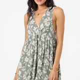 Saltwater Essentials Teddy Printed Mini Cover-Up Dress