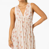 Saltwater Essentials Teddy Printed Mini Cover-Up Dress - Tofu | O'Neill