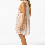 Saltwater Essentials Teddy Printed Mini Cover-Up Dress -  | O'Neill