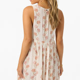 Saltwater Essentials Teddy Printed Mini Cover-Up Dress - Tofu | O'Neill