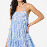Saltwater Essentials Rilee Printed Mini Cover-Up Dress