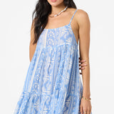 Saltwater Essentials Rilee Printed Mini Cover-Up Dress