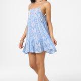 Saltwater Essentials Rilee Printed Mini Cover-Up Dress