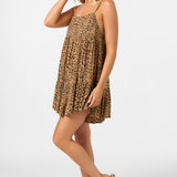 Saltwater Solids Rilee Printed Mini Cover-Up Dress