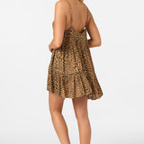 Saltwater Solids Rilee Printed Mini Cover-Up Dress