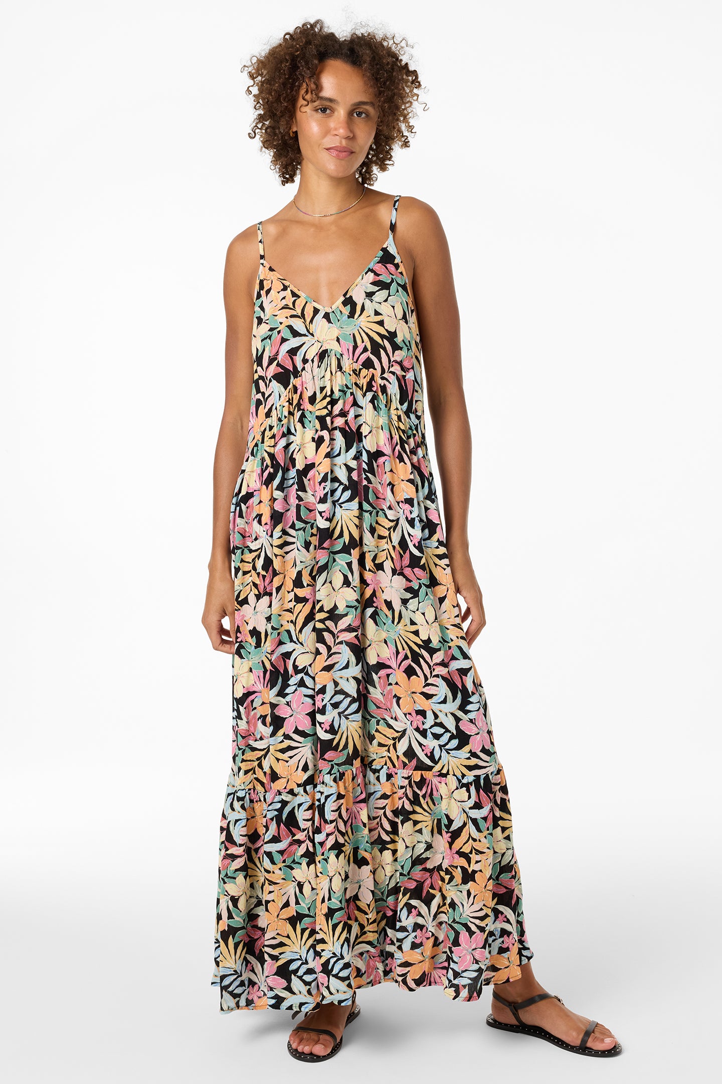 Anica Maxi Dress Dress - Black